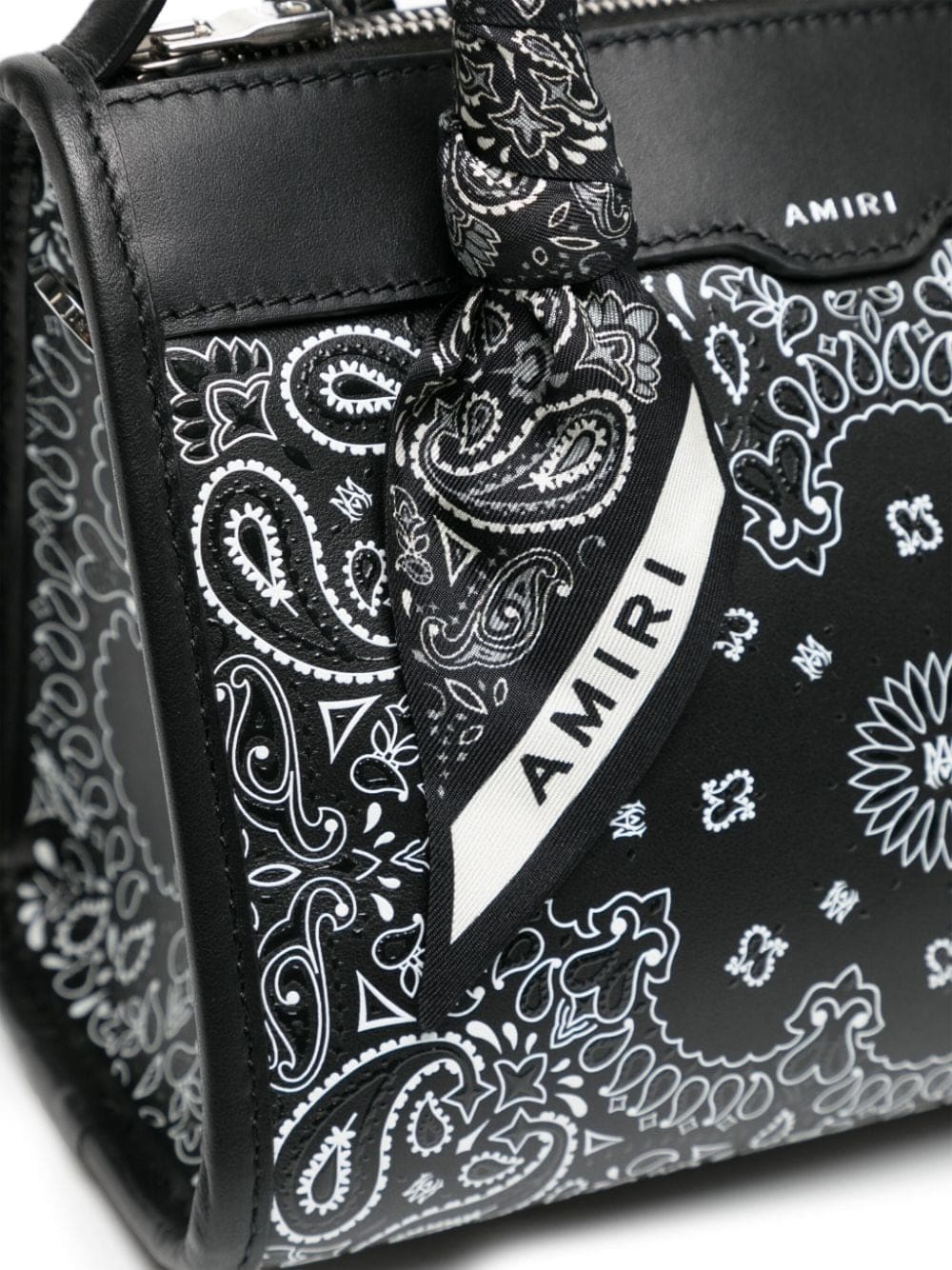 AMIRI Bandana leather crossbody bag - Image 4