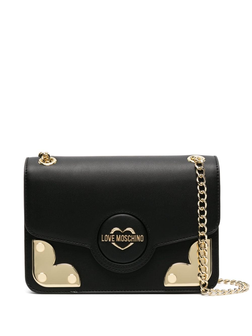 Love Moschino logo-lettering shoulder bag