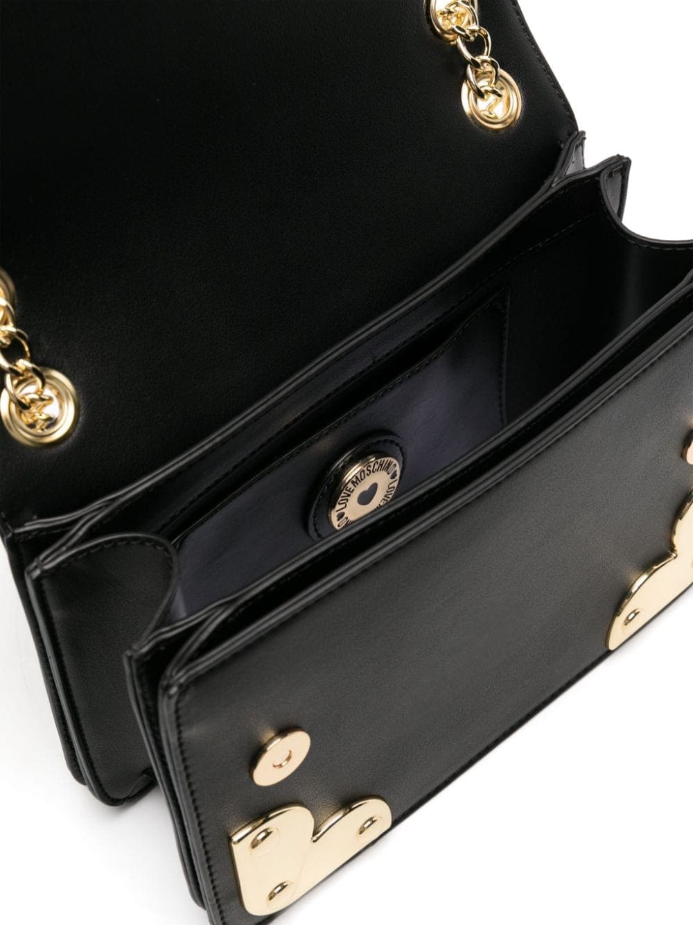 Love Moschino logo-lettering shoulder bag - Image 5