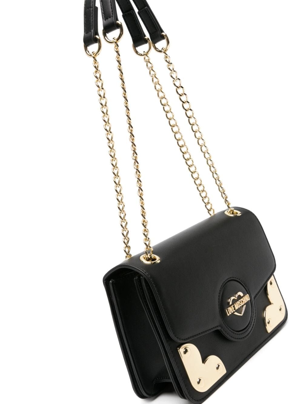 Love Moschino logo-lettering shoulder bag - Image 4