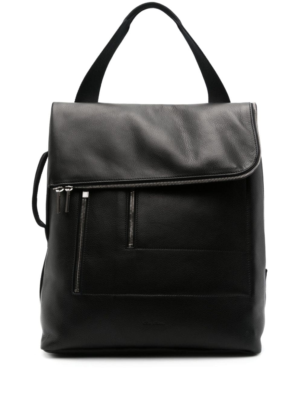 Rick Owens Cargo grained leather backpack