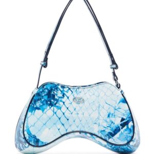 Diesel Play snakeskin-effect shoulder bag