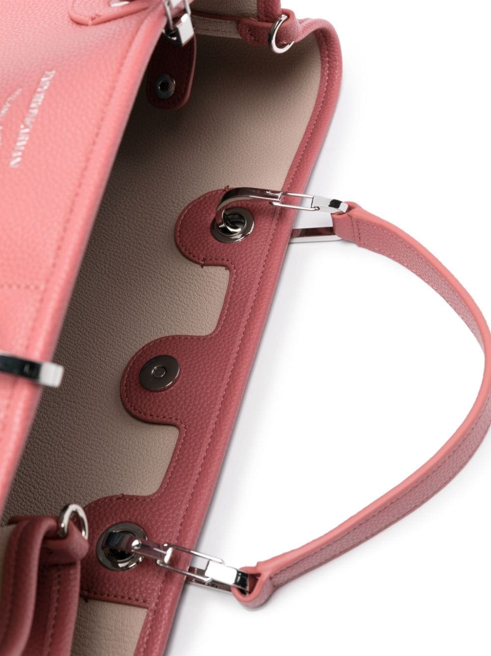 Emporio Armani medium MyEA debossed-logo bag - Image 5