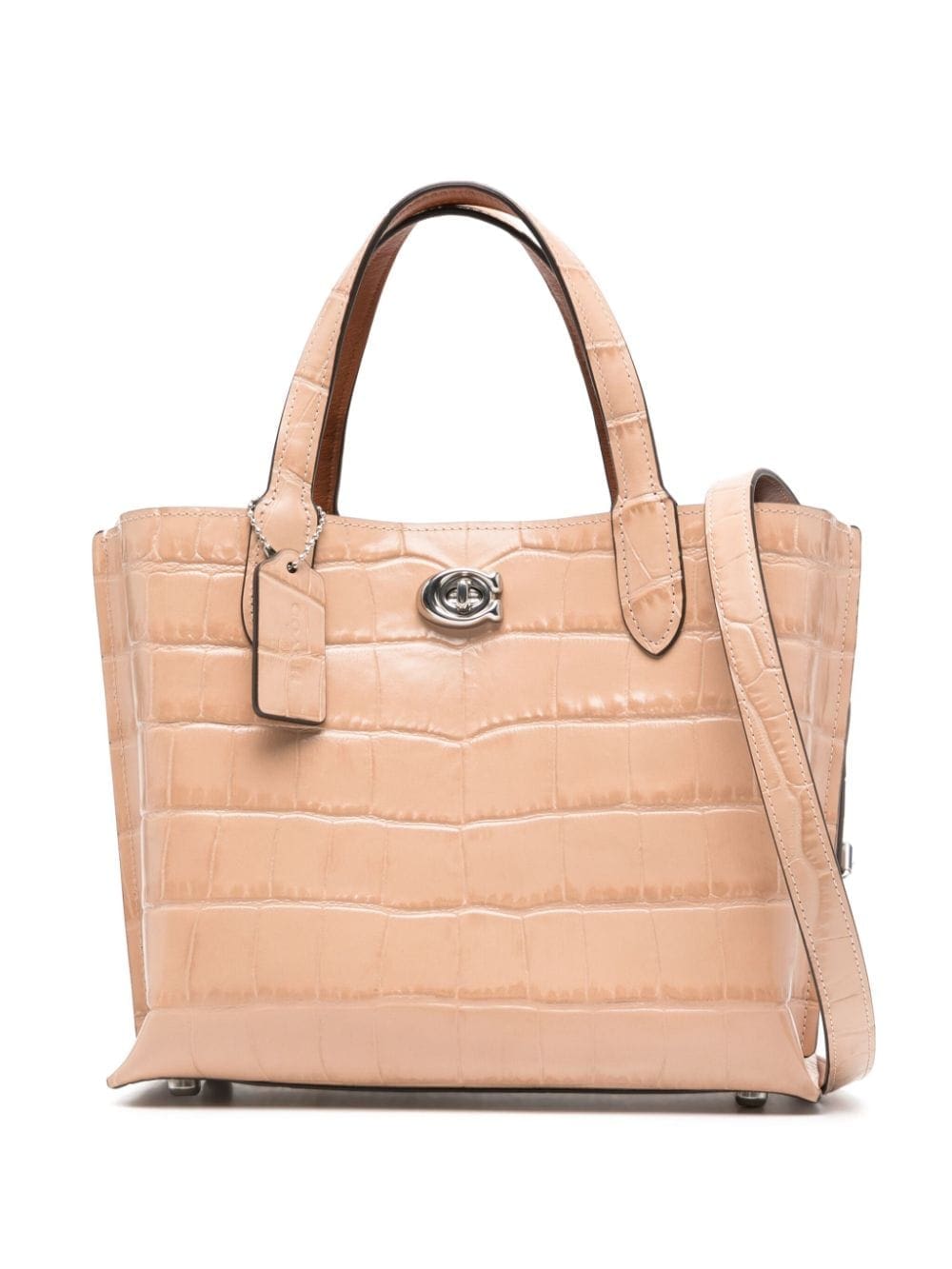 Coach Willow 24 leather tote bag
