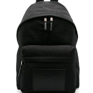 Palm Angels logo-debossed zipped backpack