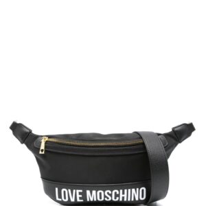 Love Moschino logo-print belt bag
