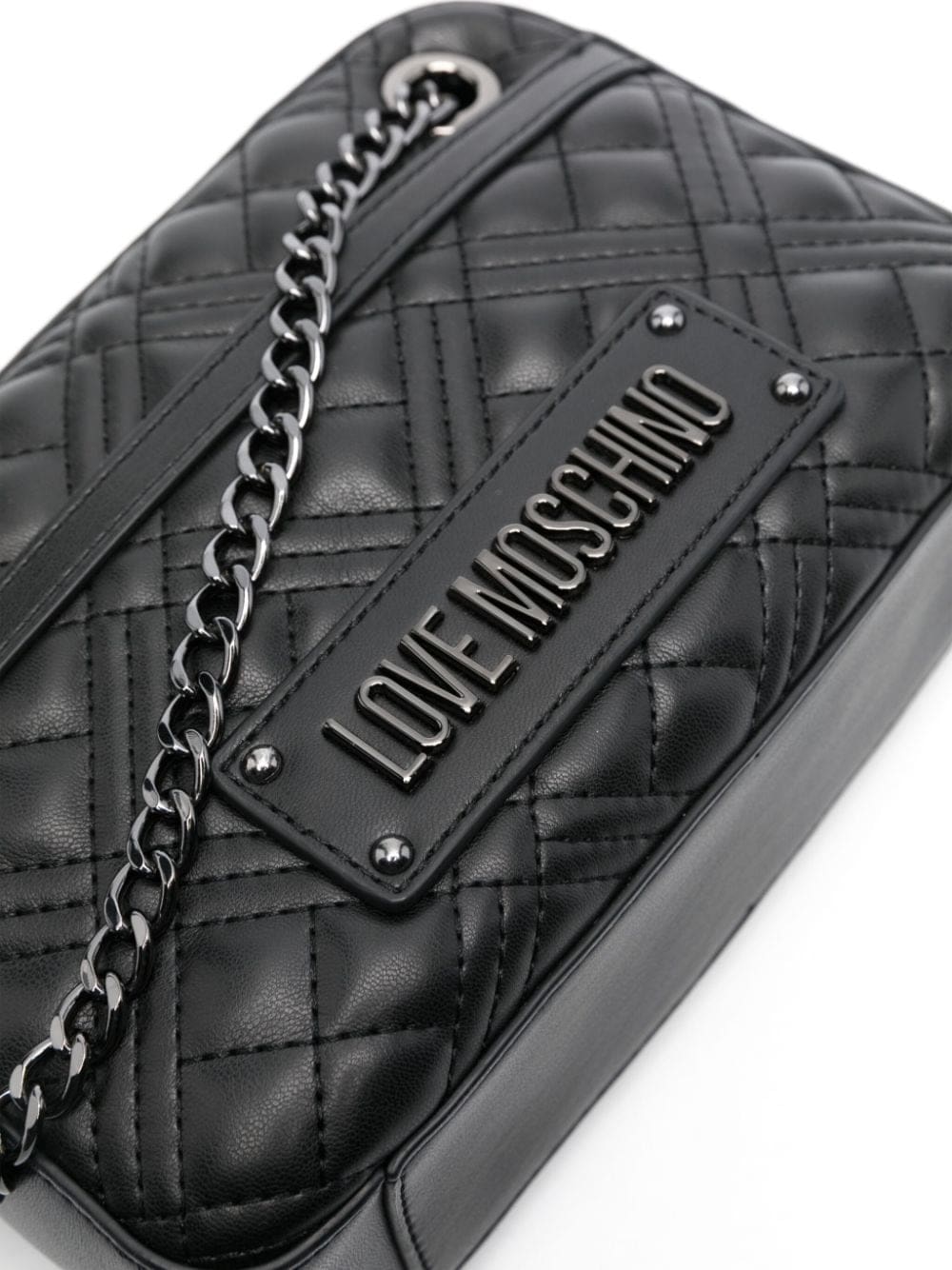 Love Moschino logo-lettering tote bag - Image 4