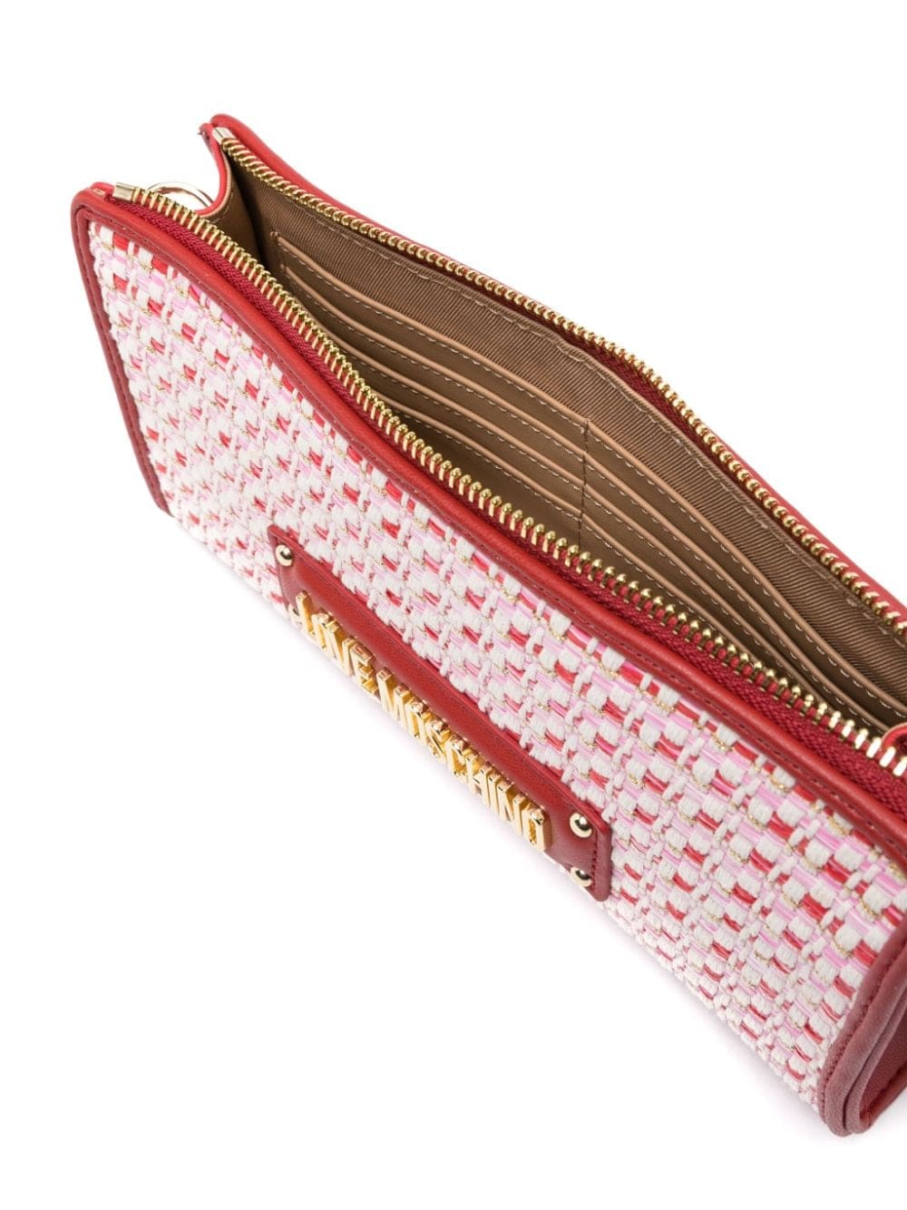 Love Moschino logo-lettering shoulder bag - Image 4