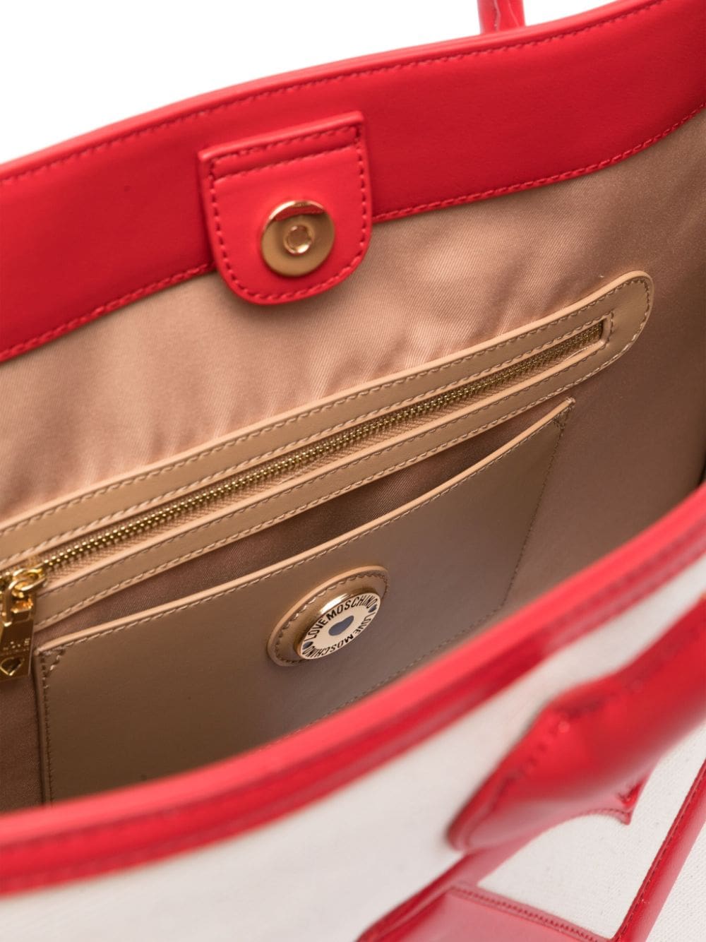 Love Moschino embossed-logo tote bag - Image 4