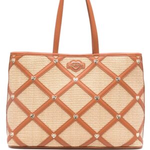 Love Moschino heart-motif tote bag