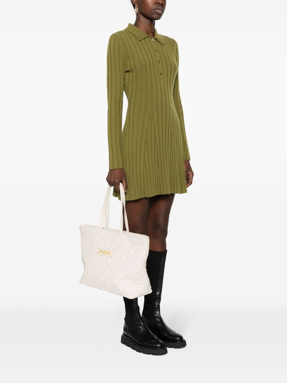 Love Moschino matelassé tote bag - Image 2