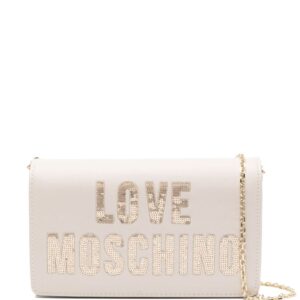 Love Moschino logo-lettering cross body bag