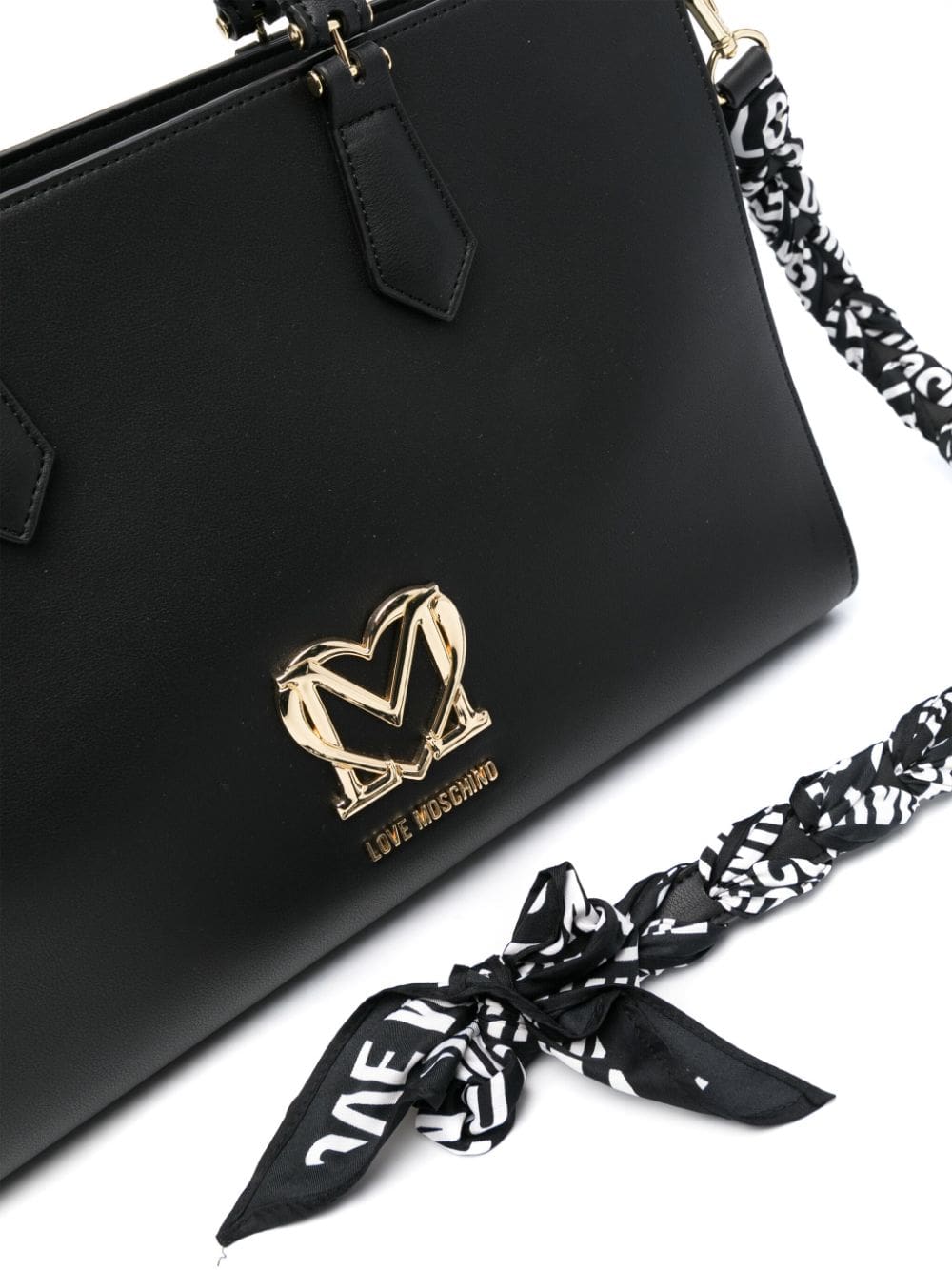 Love Moschino logo-lettering tote bag - Image 3