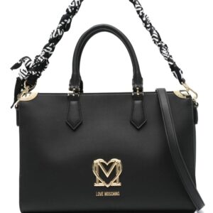Love Moschino logo-lettering tote bag