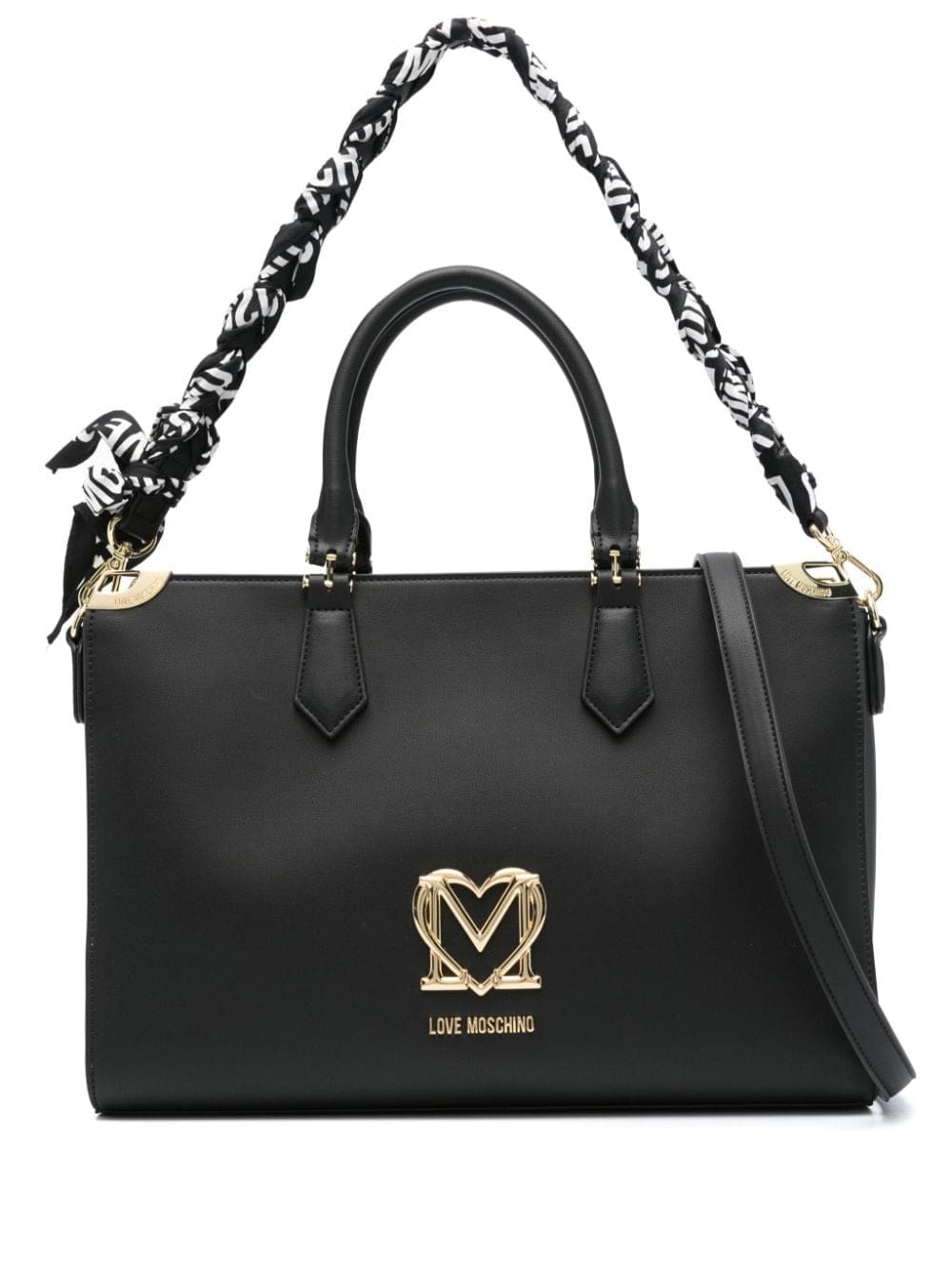 Love Moschino logo-lettering tote bag