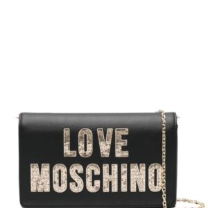 Love Moschino logo-lettering cross body bag