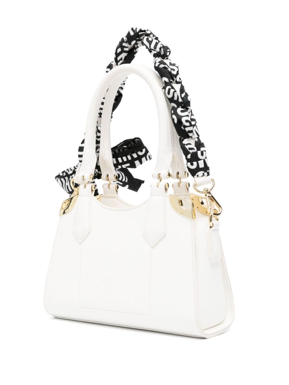 Love Moschino logo-plaque tote bag - Image 3