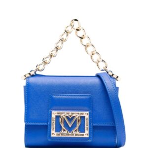 Love Moschino logo-plaque tote bag