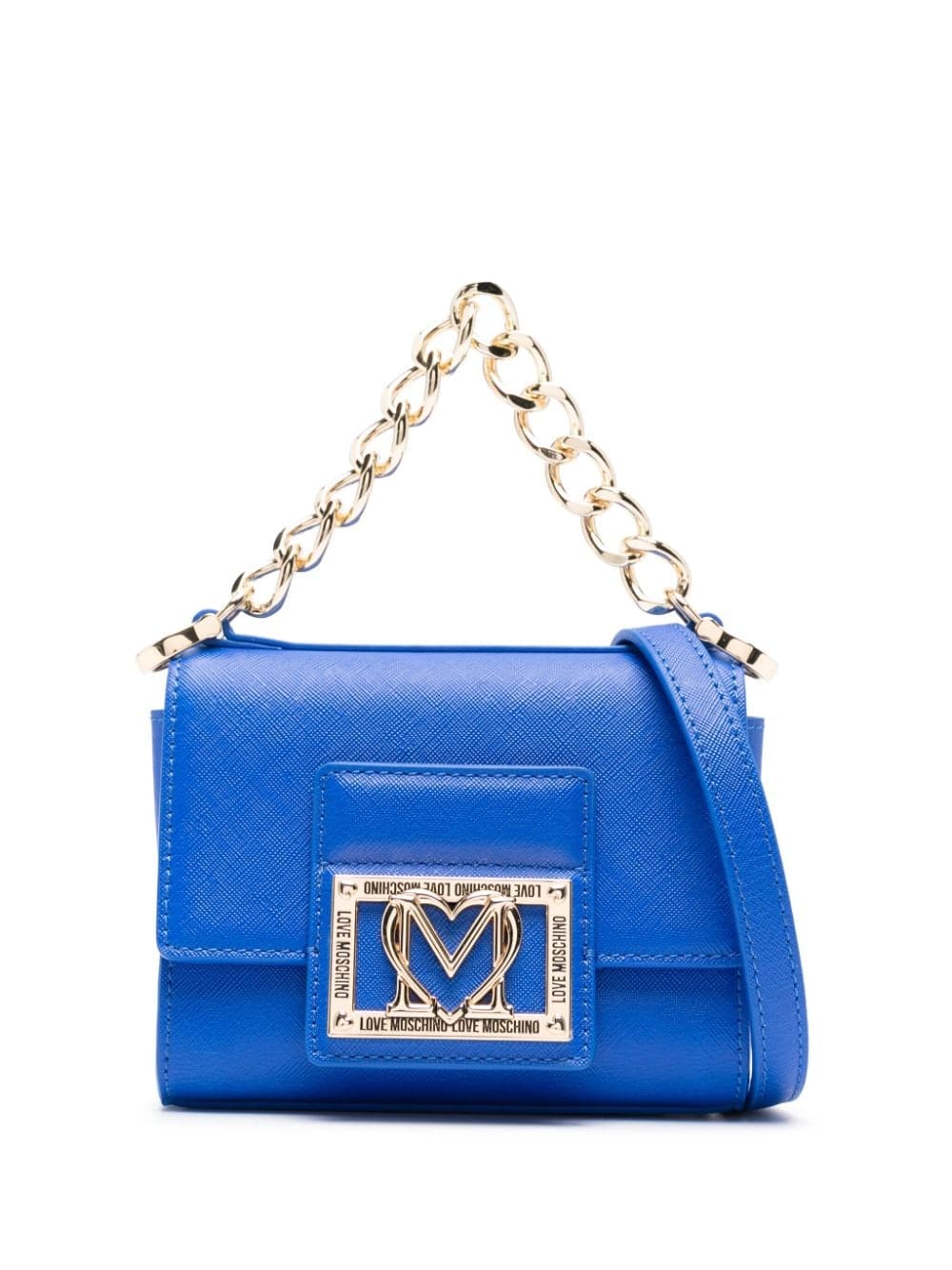 Love Moschino logo-plaque tote bag