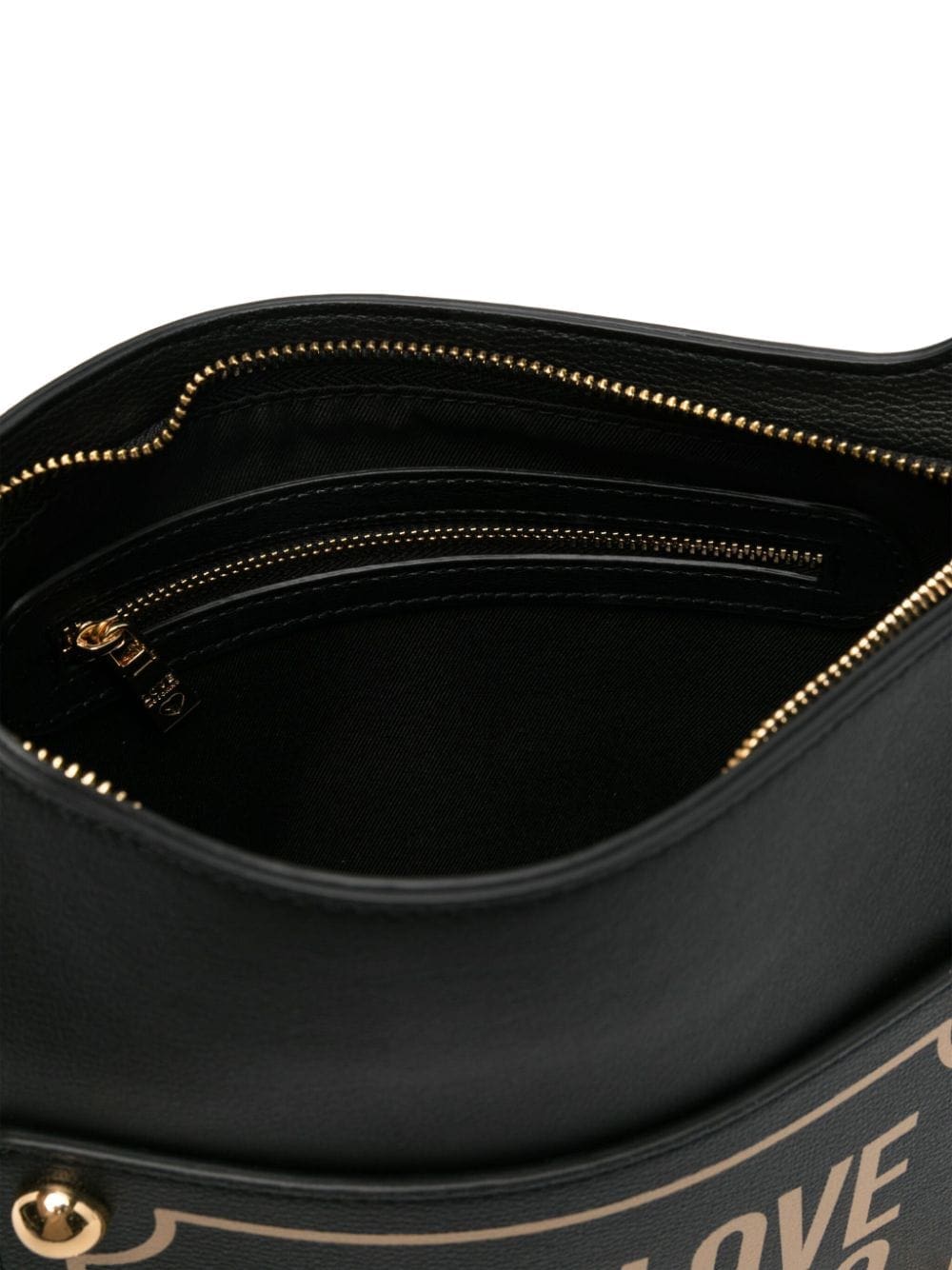 Love Moschino logo-print shoulder bag - Image 5