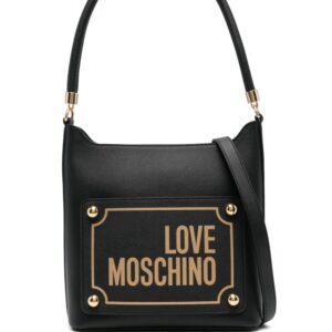 Love Moschino logo-print shoulder bag