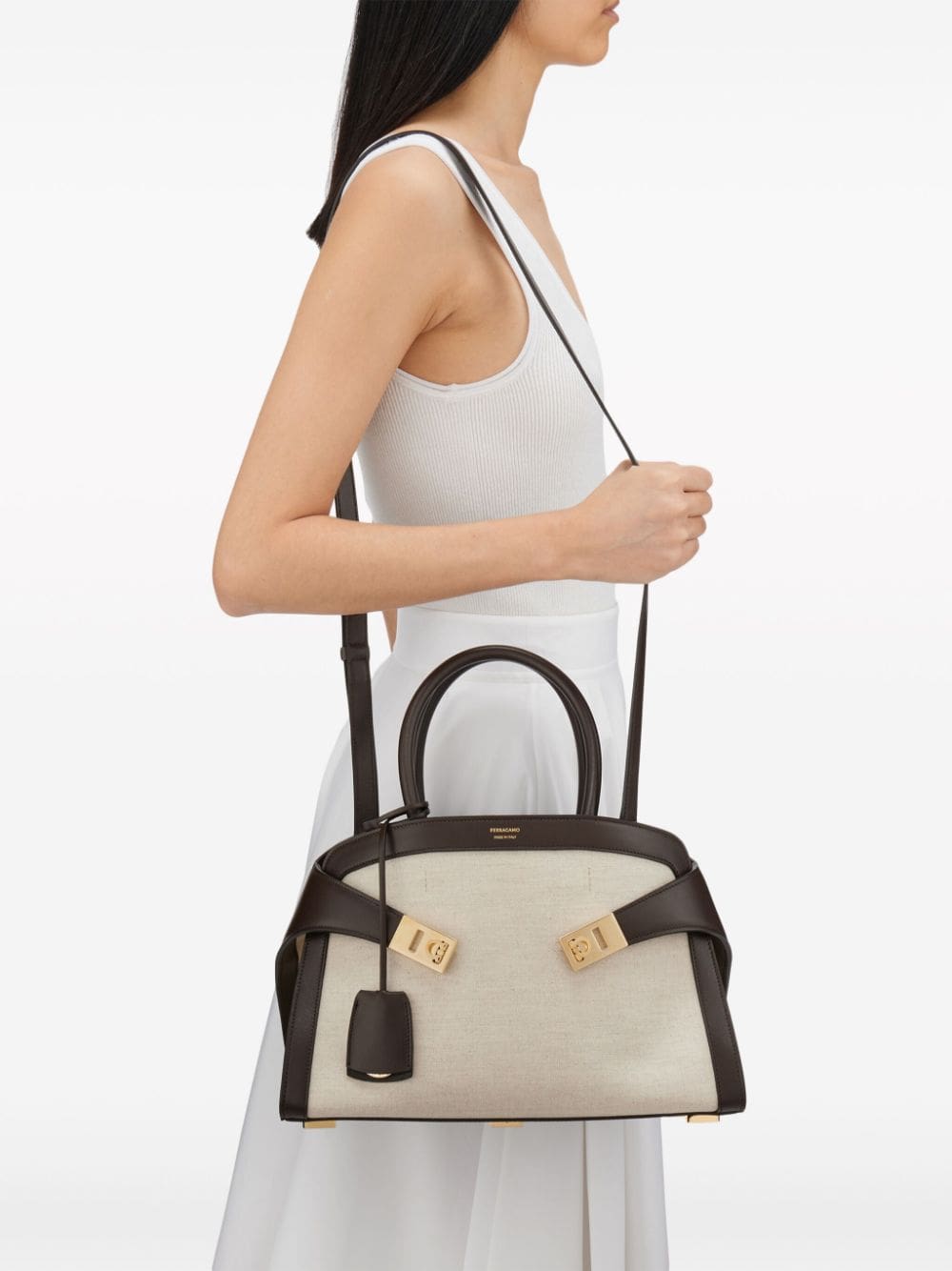 Ferragamo small Hug tote bag - Image 2