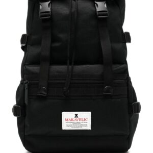 Makavelic logo-appliqué backpack