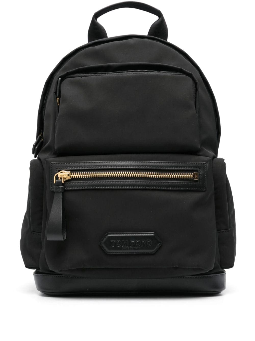 TOM FORD logo-appliqué backpack