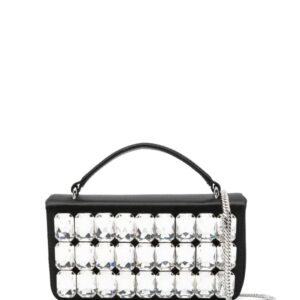 Moschino crystal-embellished mini bag