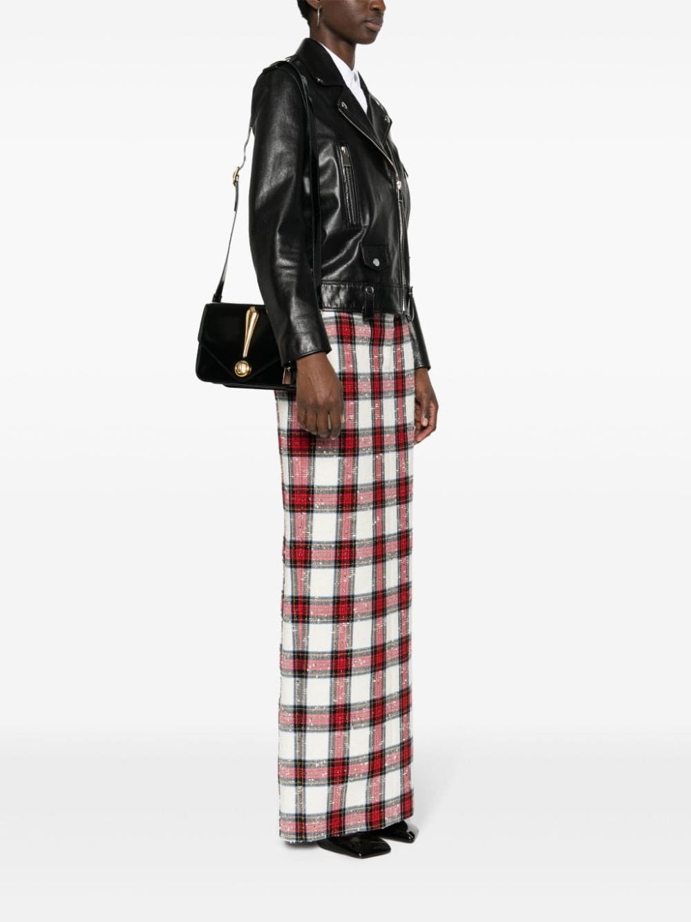 Moschino logo-plaque shoulder bag - Image 2