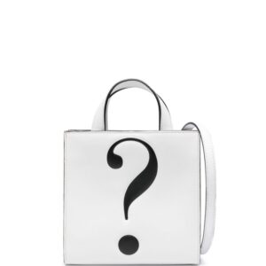 Moschino logo-embossed tote bag