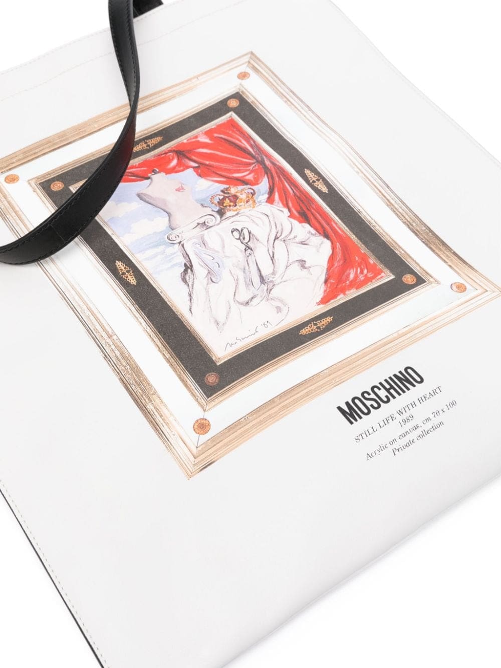 Moschino Still Life with Heart-print shoulder bag - Image 4