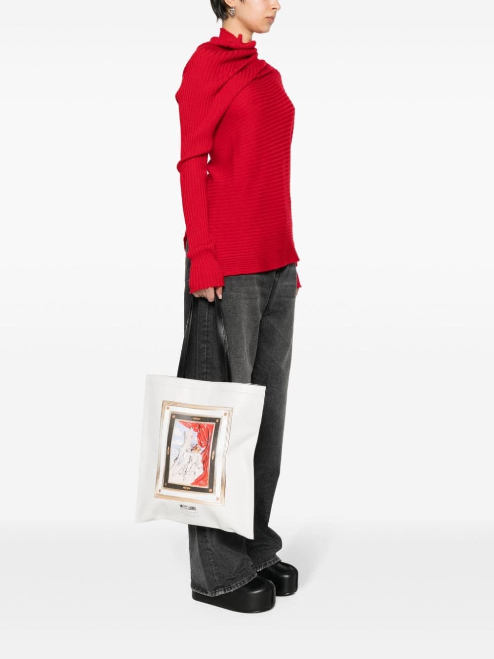 Moschino Still Life with Heart-print shoulder bag - Image 2