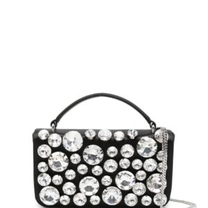 Moschino crystal-embellished mini bag