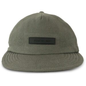 FEAR OF GOD ESSENTIALS logo-patch baseball cap