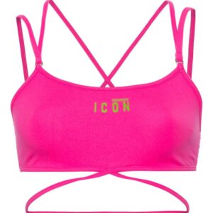 DSQUARED2 Icon bandeau sport bra
