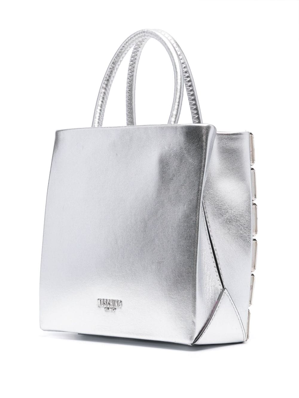 Moschino gem-embellished tote bag - Image 3