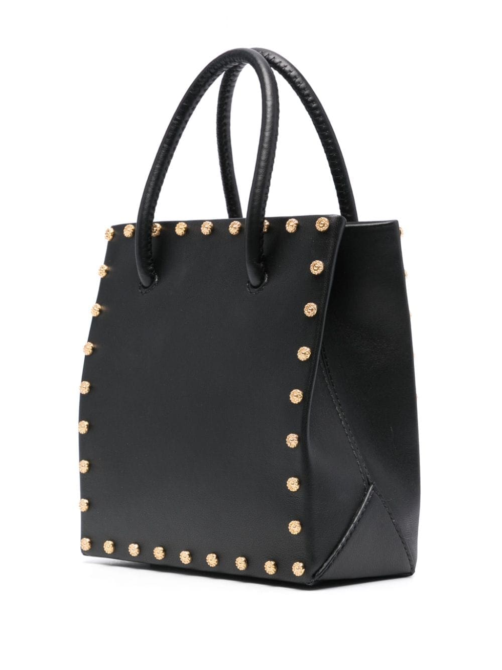 Moschino floral stud-detailing tote bag - Image 3