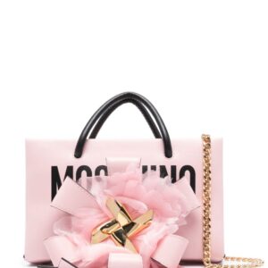 Moschino bow-detailing tote bag