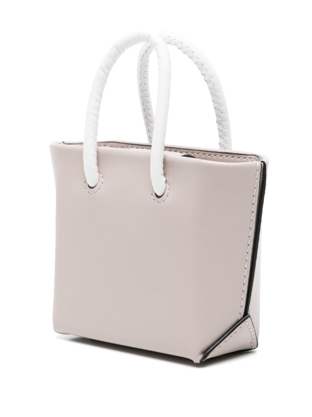 Moschino logo-lettering leather mini bag - Image 3