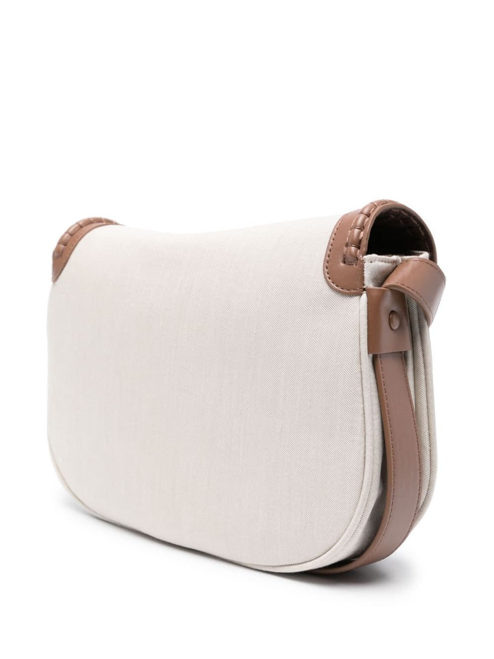 Emporio Armani medium debossed-logo shoulder bag - Image 3