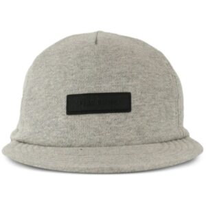 FEAR OF GOD ESSENTIALS logo-patch fleece baseball cap