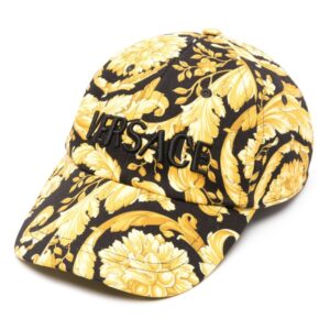 Versace Barocco-print cotton cap