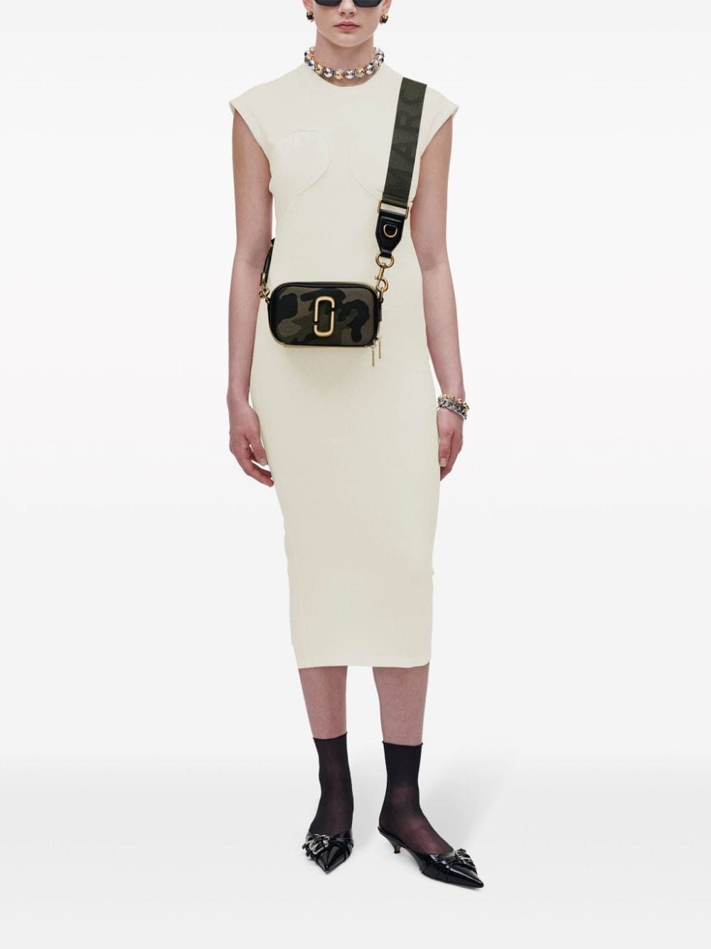 Marc Jacobs The Camo Jacquard Snapshot camera bag - Image 2