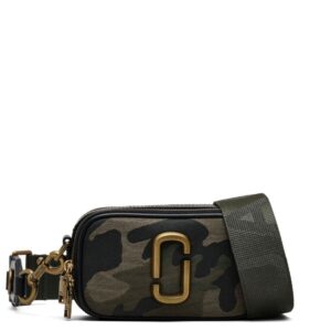 Marc Jacobs The Camo Jacquard Snapshot camera bag
