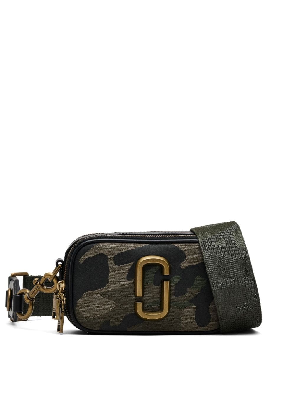 Marc Jacobs The Camo Jacquard Snapshot camera bag