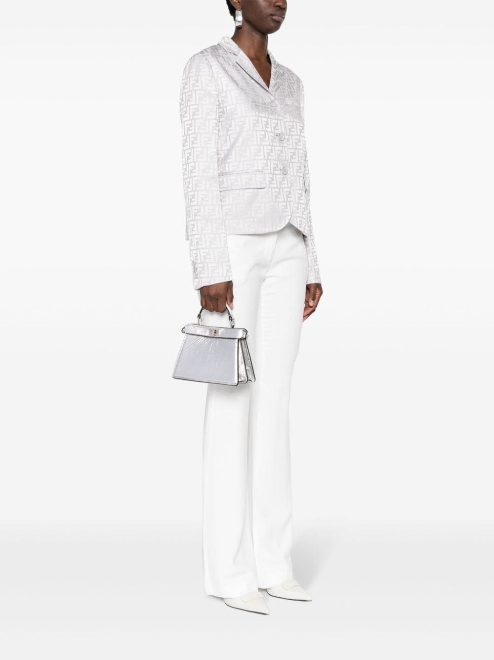 FENDI Peekaboo ISeeU leather mini bag - Image 2