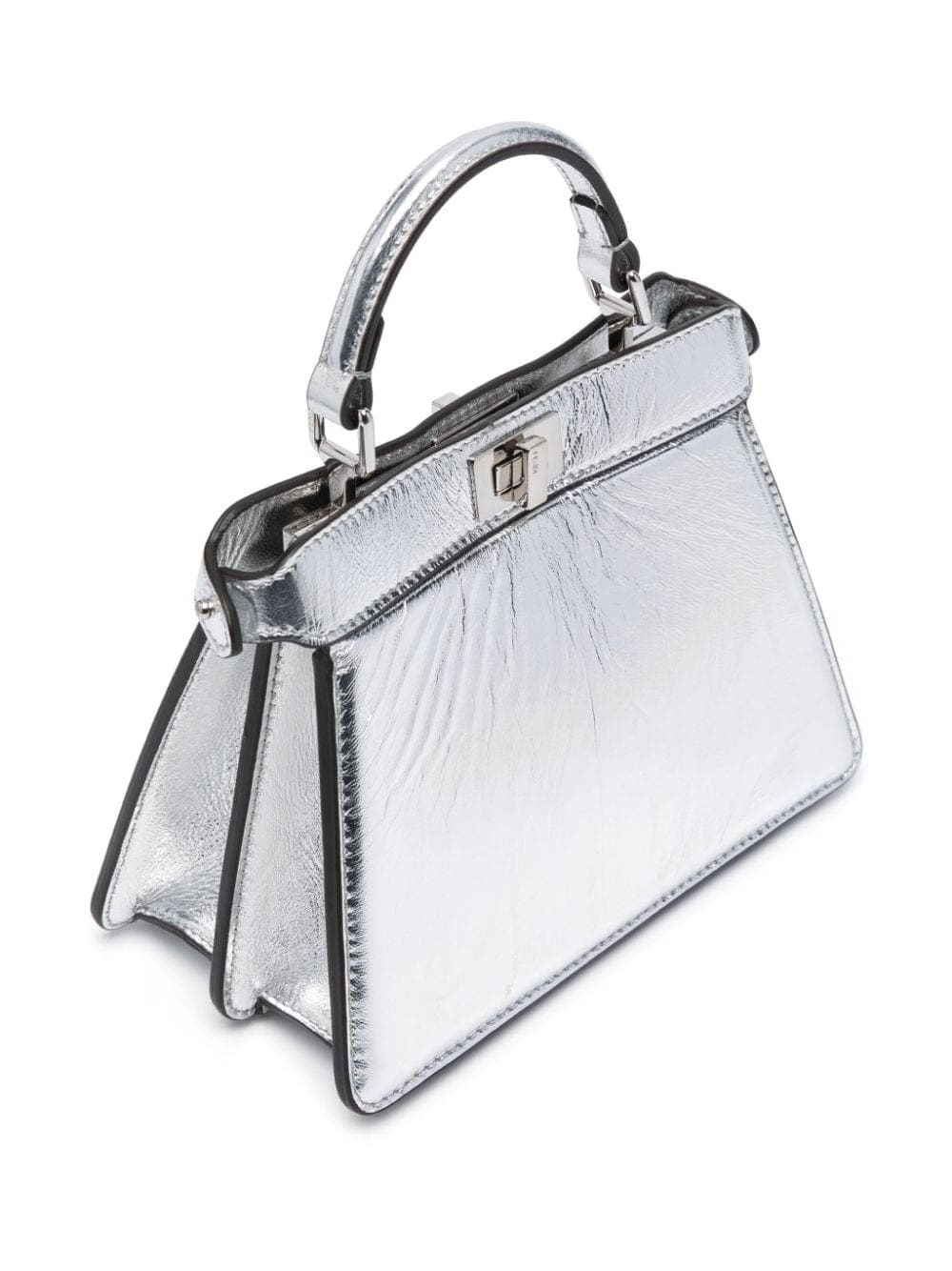 FENDI Peekaboo ISeeU leather mini bag - Image 4