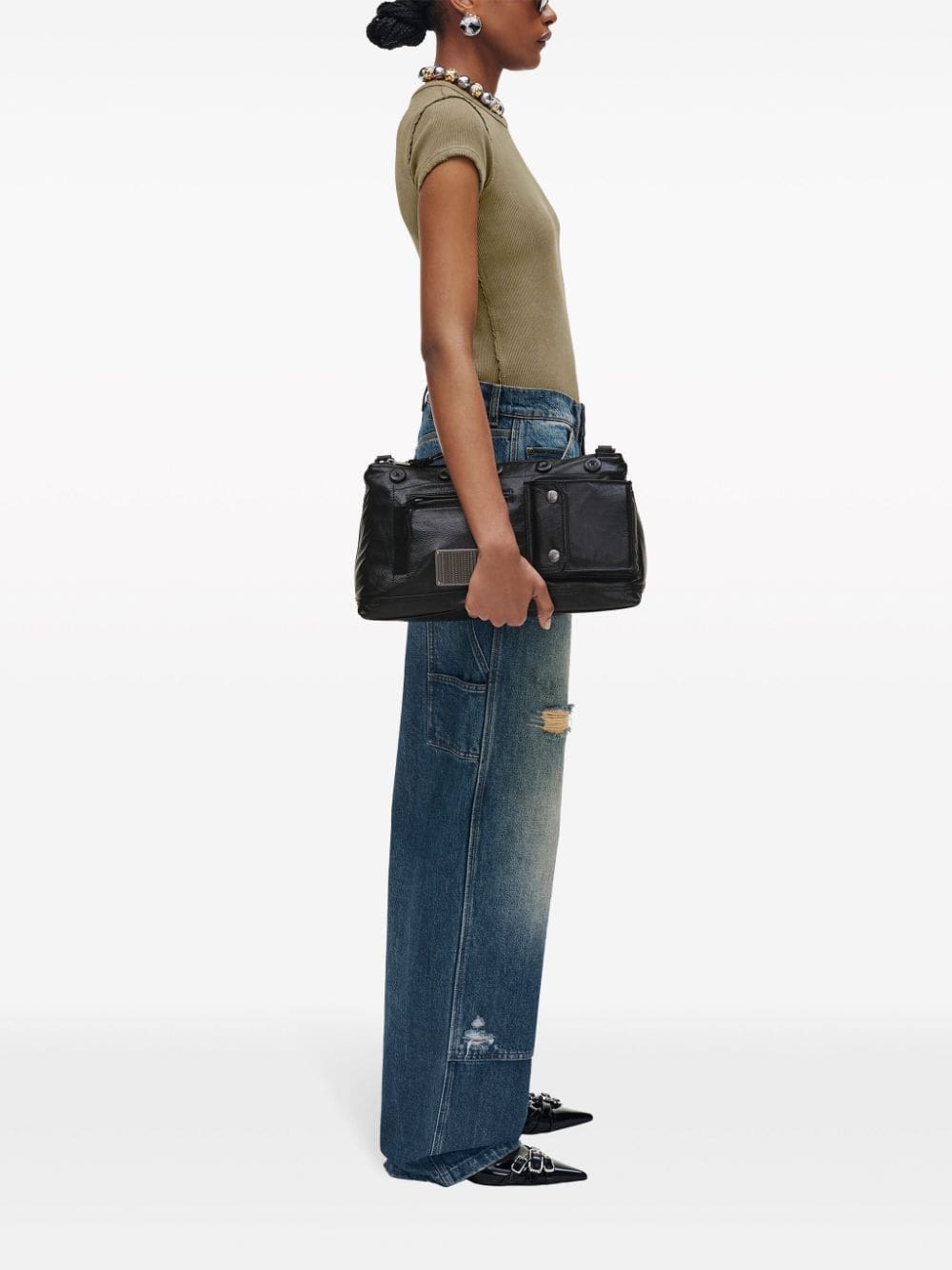 Marc Jacobs The Large Leather Cargo bag - Image 3