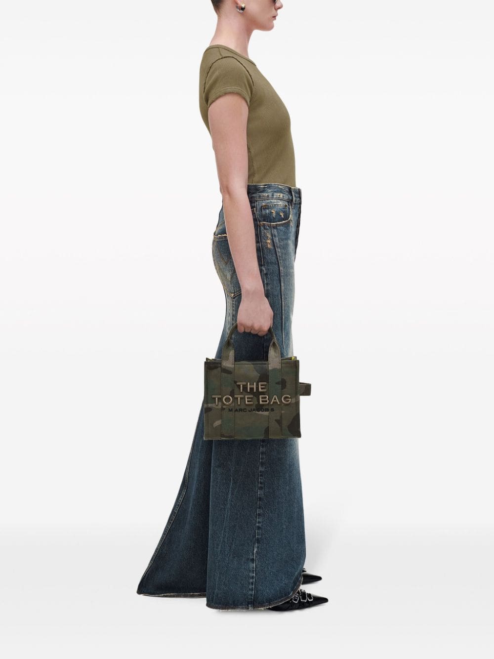 Marc Jacobs The Small Camo Jacquard Tote bag - Image 3